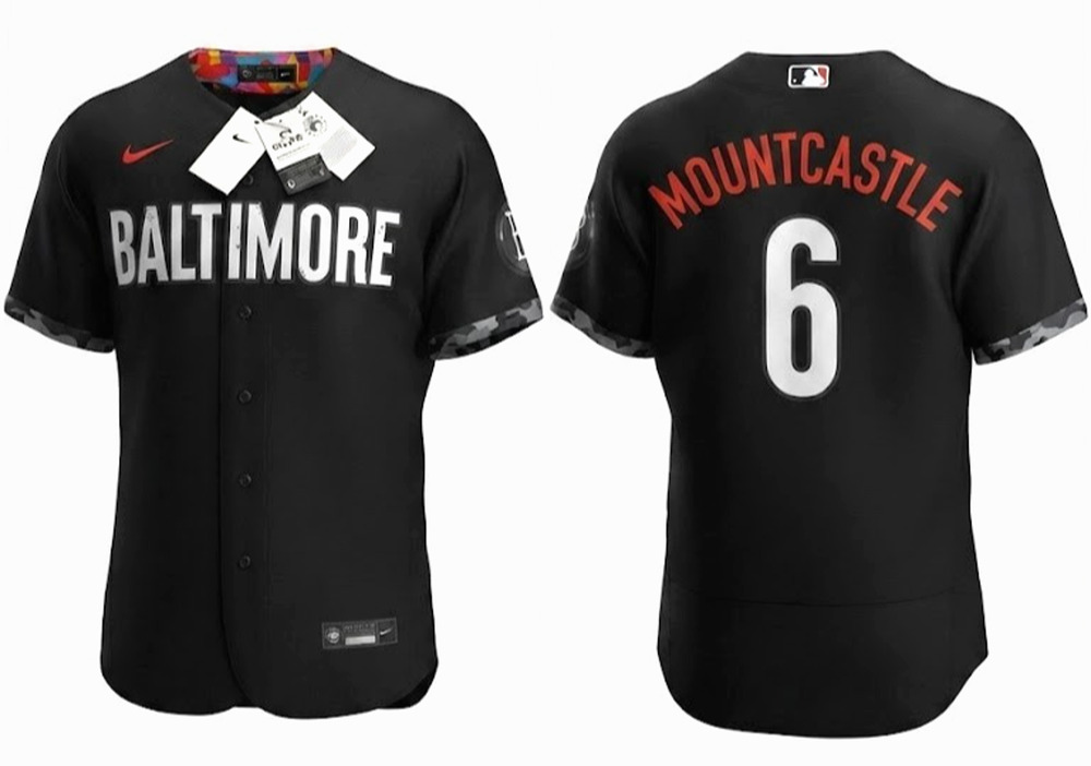 Brand New Ryan Mountcastle Baltimore Orioles City Connect Jersey Small